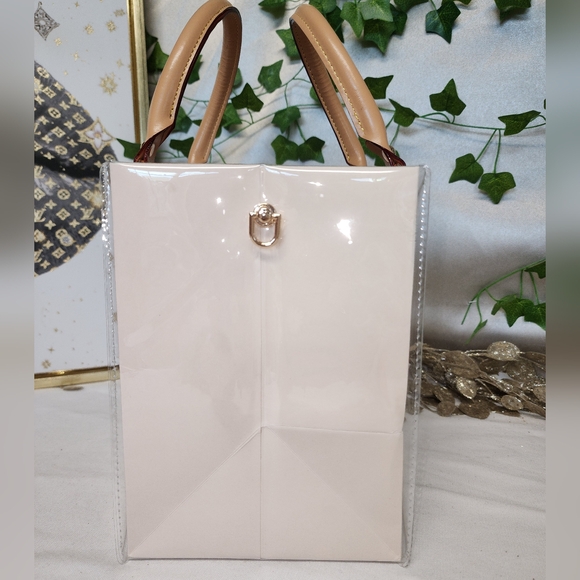 Authentic Louis Vuitton Retail Shopping Bag in A PVC Tote - Picture 3 of 9